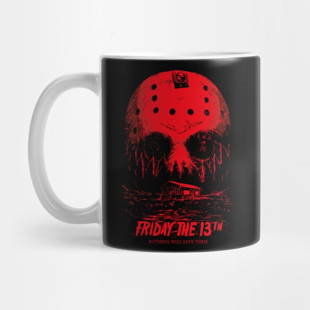 friday the 13th movie poster by ArtMofid